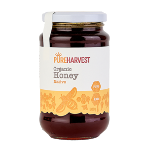 Pureharvest Organic Honey Native 500g