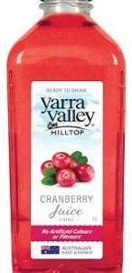 Yarra Valley Cranberry Juice 1 Ltr