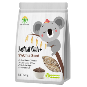 Clare Valley Instant Oats +9%Chia Seed 500g